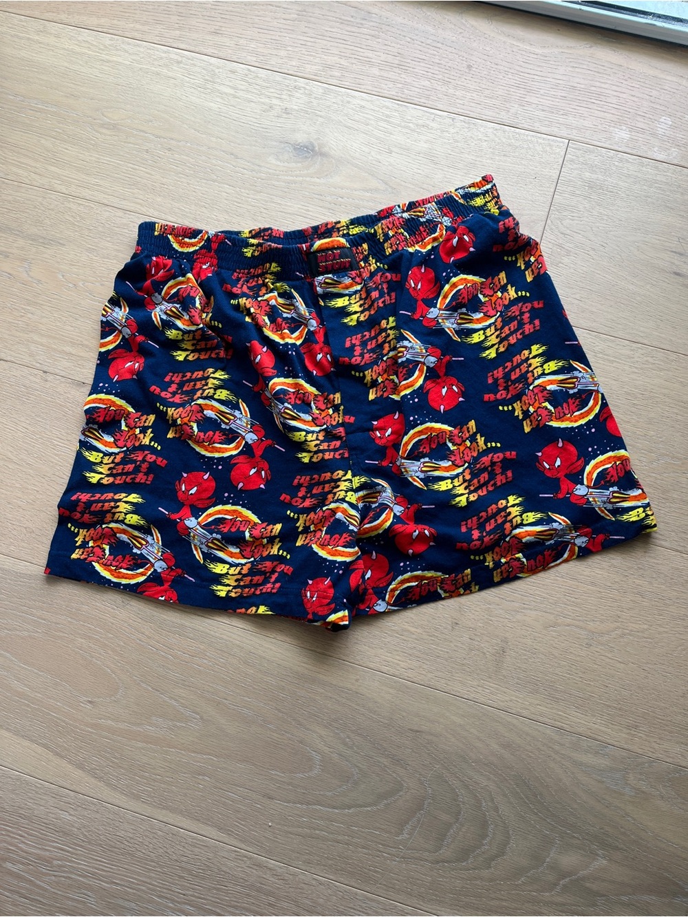 Rate Hot Chocolate Stuff Mens Boxers Lil Devil Cant Touch Boxer Shorts
